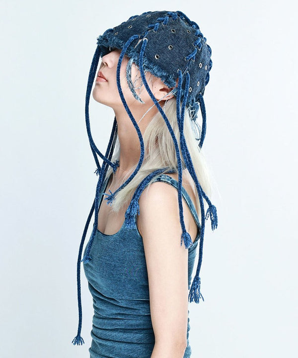 Eyelet Tulip Hat